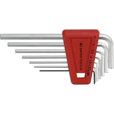 Objednat Nyní Sada inbusových klíčů v plastovém držáku, 7 ks 0,89 - 4 mm PB Swiss Tools PB 210.H-4