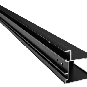 Super Cena Polysan EASY BLACK stěnový profil, 1900mm NDAE420B