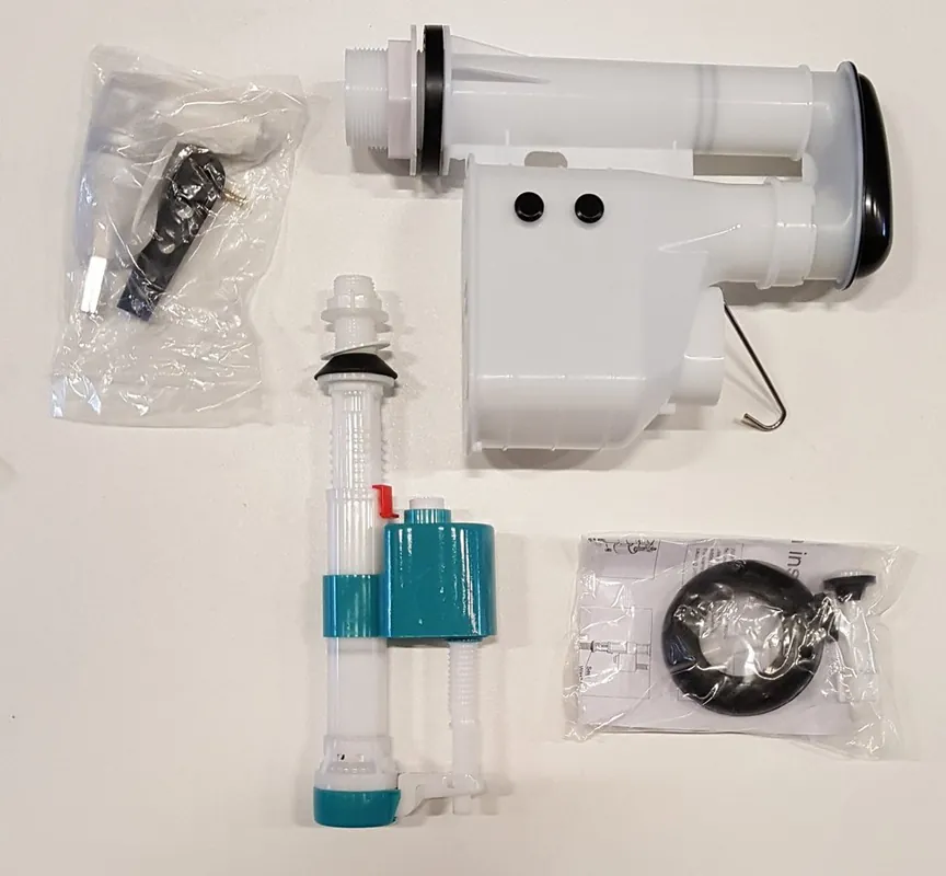 Zlevněný Aqualine ANTIK splachovací mechanismus s keramickou páčkou NDAK107-2