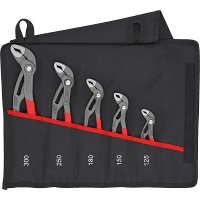 Doprava Zdarma Sada kleští SIKO Cobra 5 ks v rolovací tašce Knipex 00 19 55 S5