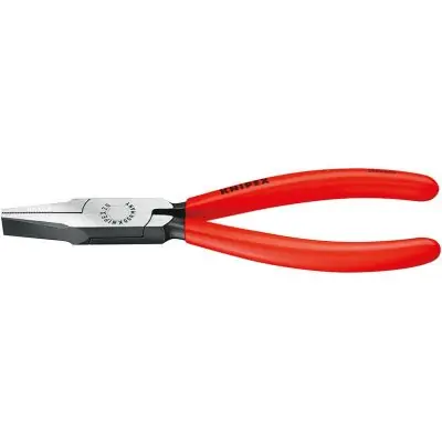 Ploché kleště 180 mm leštěné s plastovou rukojetí KNIPEX 20 01 180 EAN Levný