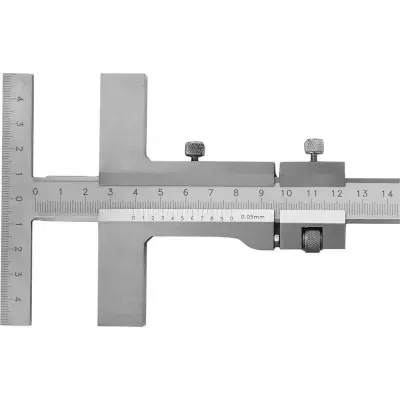 Rýsovací posuvné měřítko s jemným nastavením 250 mm FORTIS 4063726004017 Levný