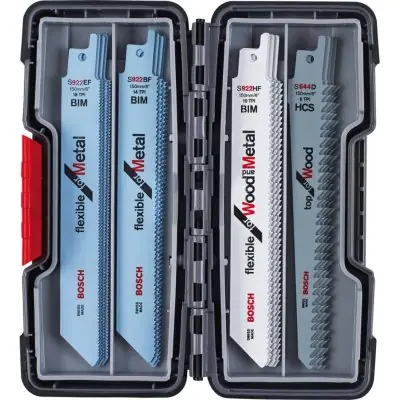 Kup Teď Sada listů pro šavlovou pilu dřevo a kov 20 ks Bosch 2607010902
