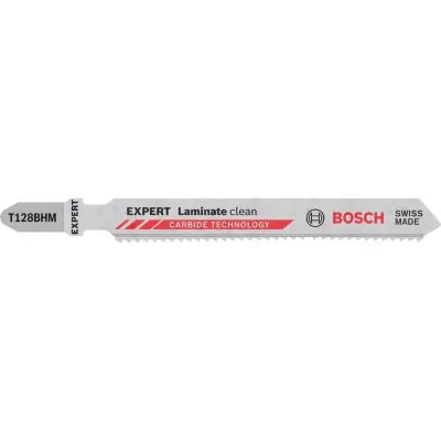 Nejlepší Cena List pro pilu děrovku EXPERT T 128 BHM Bosch, balení 3 ks Laminate Clean 2608900542
