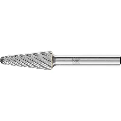 Oblíbený Technická fréza tvrdokov tvar kulatého kužele 1230 INOX 6 mm 12 x 30 mm Pferd 21125282