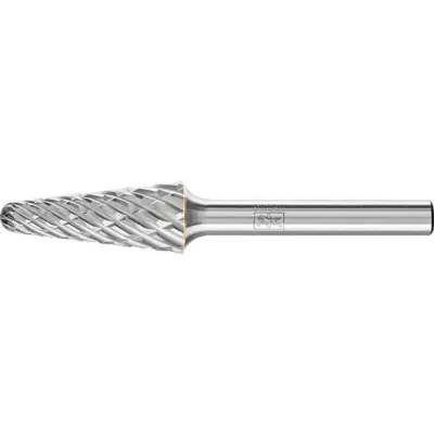 Aktuální Technická fréza tvrdokov tvar kulatého kužele 1230 STEEL 6 mm 12 x 30 mm Pferd 21125287