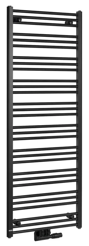 Bruckner ALBRECHT otopné těleso 600x1570 mm, středové připojení, černá mat 600.118.6 Cenový Hit