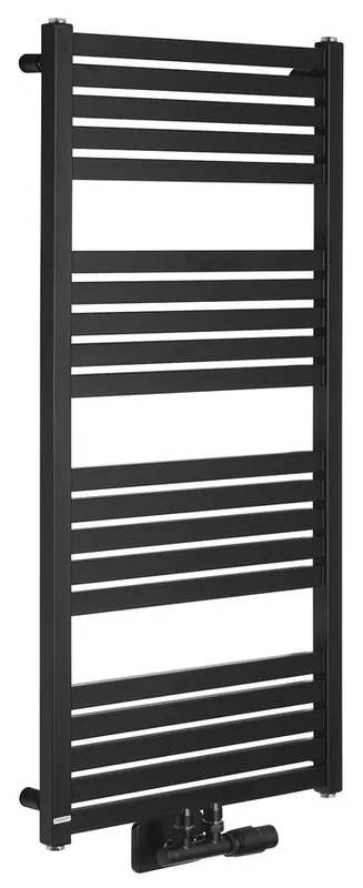 Nakupujte Hned Bruckner GRUNT otopné těleso rovné 500x1050 mm, středové připojení, černá mat 600.121.6