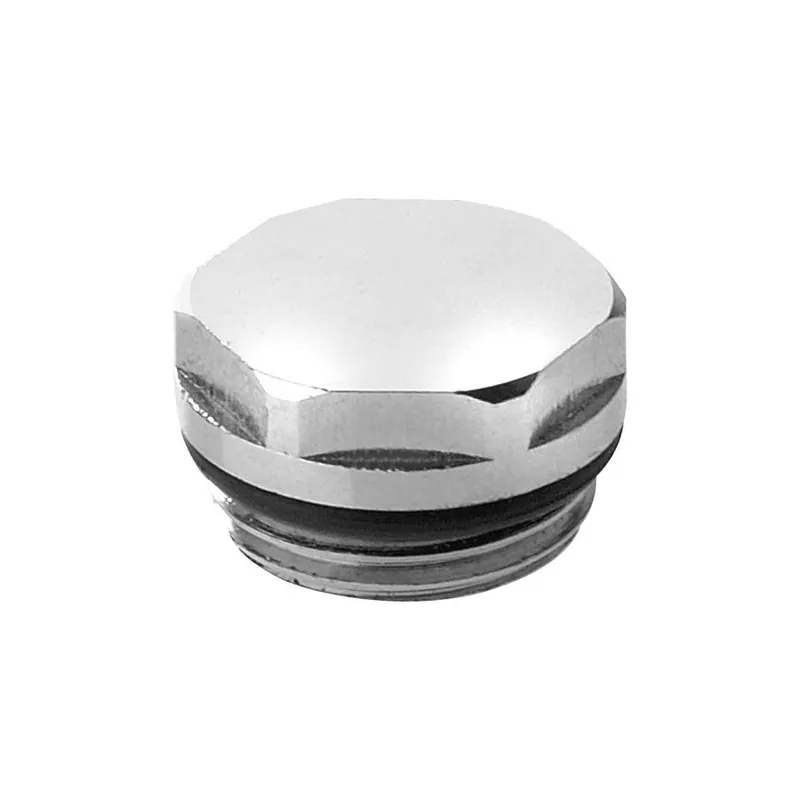 Vrácení Zdarma Aqualine Záslepka k radiátoru 1/2", chrom 26168