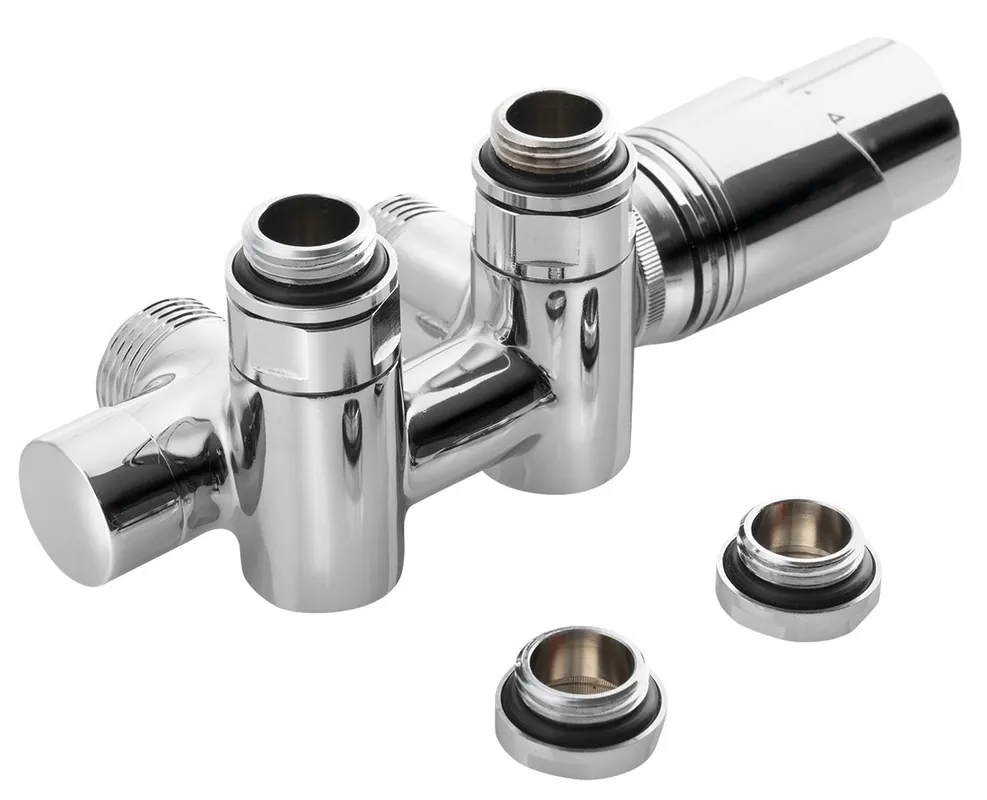 Bruckner WICHER COMBI připojovací sada termostatická pro středové připojení 50mm, chrom 600.331.1 Nakupujte Hned