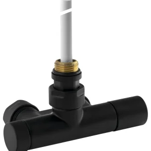 Zlevněný Sapho MONO ONE připojovací sada ventilů jednobodová, rozteč 50mm, provedení černá mat CP2052BS