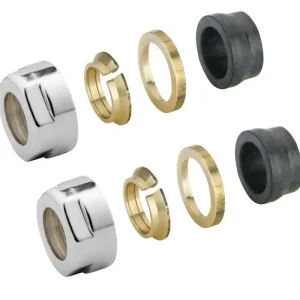 Vysoce Kvalitní Sapho Svěrné šroubení pro Měď 15mm, chrom CP6015