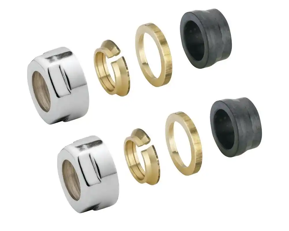 Vysoce Kvalitní Sapho Svěrné šroubení pro Měď 15mm, chrom CP6015