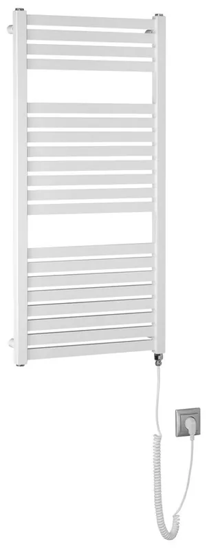 Top Prodej Aqualine TONDI-E elektrické otopné těleso rovné 450x970 mm, 300 W, bílá DE450T