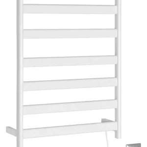 Víkendová Akce Sapho ELIAS elektrický sušák ručníků 490x730x110 mm, 105 W, bílá mat EB540