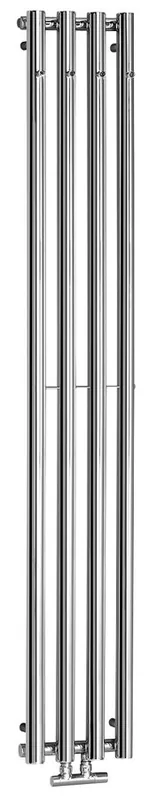 Doprava Zdarma Sapho PILON otopné těleso 270x1800mm, se čtyřmi háčky pro ručník, chrom IZ120T