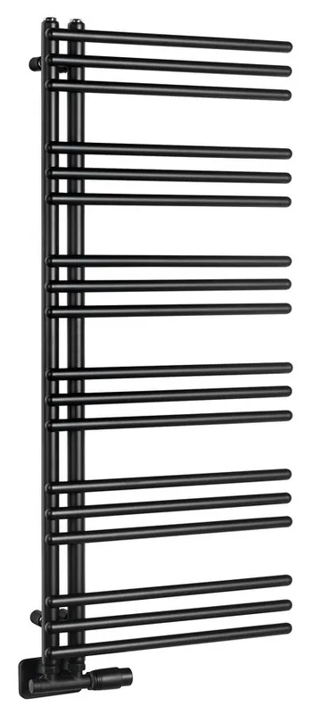 Speciální Cena Aqualine POSEIDON otopné těleso 450x1140mm, černá mat PS411B