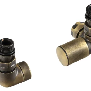 Bezpečná Platba Sapho CORNER SIMPLY připojovací sada ventilů triaxiální, pravé provedení, bronz TM1248