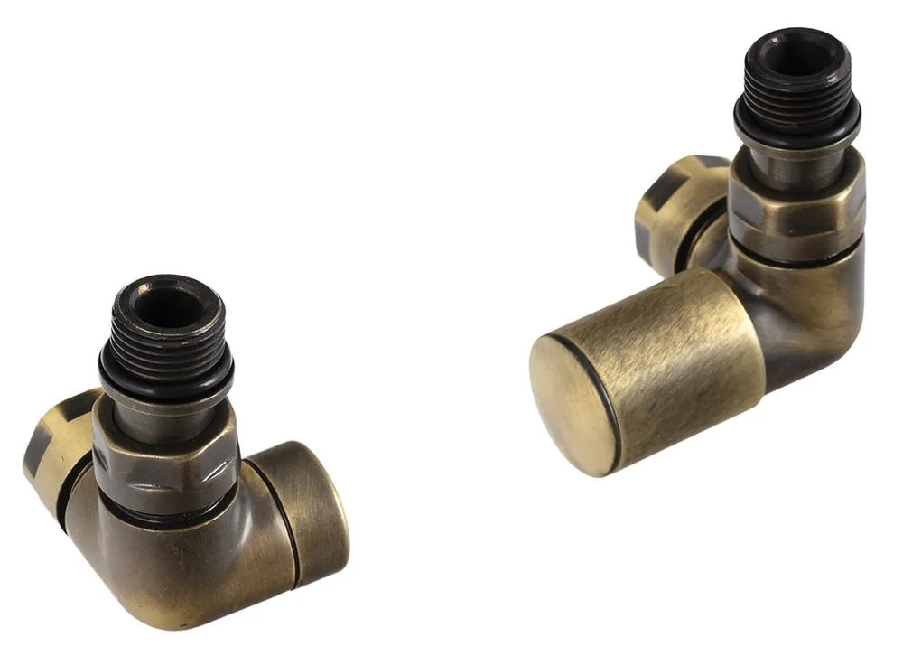 Bezpečná Platba Sapho CORNER SIMPLY připojovací sada ventilů triaxiální, pravé provedení, bronz TM1248