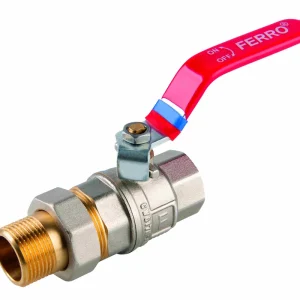 Vrácení Zdarma Kulový plnoprůtočný kohout se šroubením, páka ŠM 1/2" KFPS11
