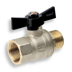 Cenová Bomba Luxusní kulový plnoprůtočný kohout - motýlek ŠM 3/4" KMH21