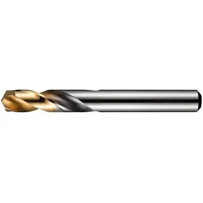 Akce Krátký vrták HSS DIN1897N 4,3mm 135G typ N 2,5xD hrot A0224.3 TiN Dormer A0224.3