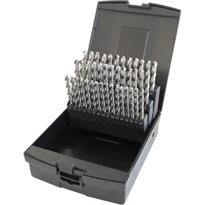 Sleva Sada spirálových vrtáků DIN338 HSSE vybrušovaný typ N 6 - 10 mm FORTIS 4063726003782