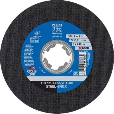 Omezená Nabídka Dělicí kotouč SG X-LOCK STEELOX 125x1,6mm Pferd 61341123