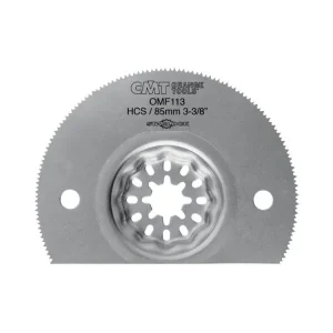 Akce CMT Starlock Ponorný pilový list HCS, na měkké materiály - 85 mm, sada 5ks