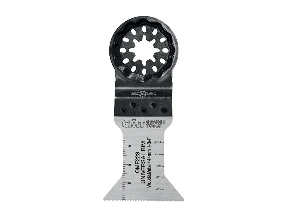 Horká Nabídka CMT Starlock Ponorný pilový list BIM s dlouhou životností, na dřevo a kov - 44 mm, sada 5ks