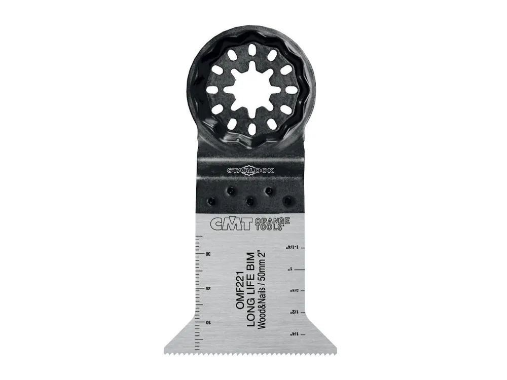 CMT Starlock Ponorný pilový list BIM s dlouhou životností, na dřevo a hřebíky - 50 mm, 50ks Omezená Nabídka