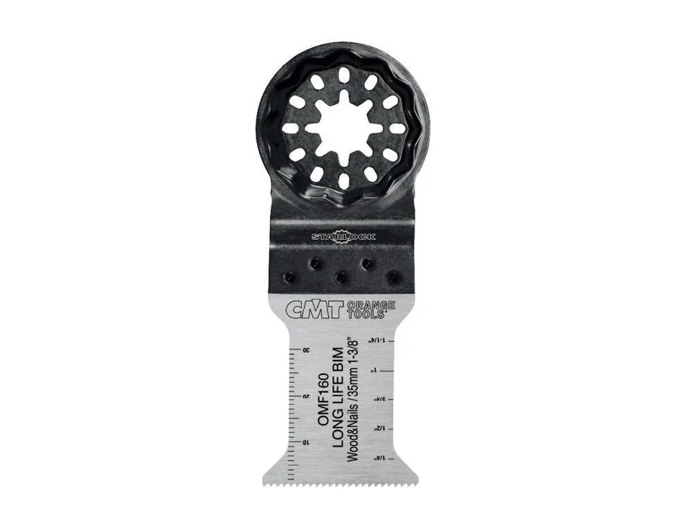 CMT Starlock Ponorný pilový list BIM s dlouhou životností, na dřevo a hřebíky - 35 mm Bezpečná Platba