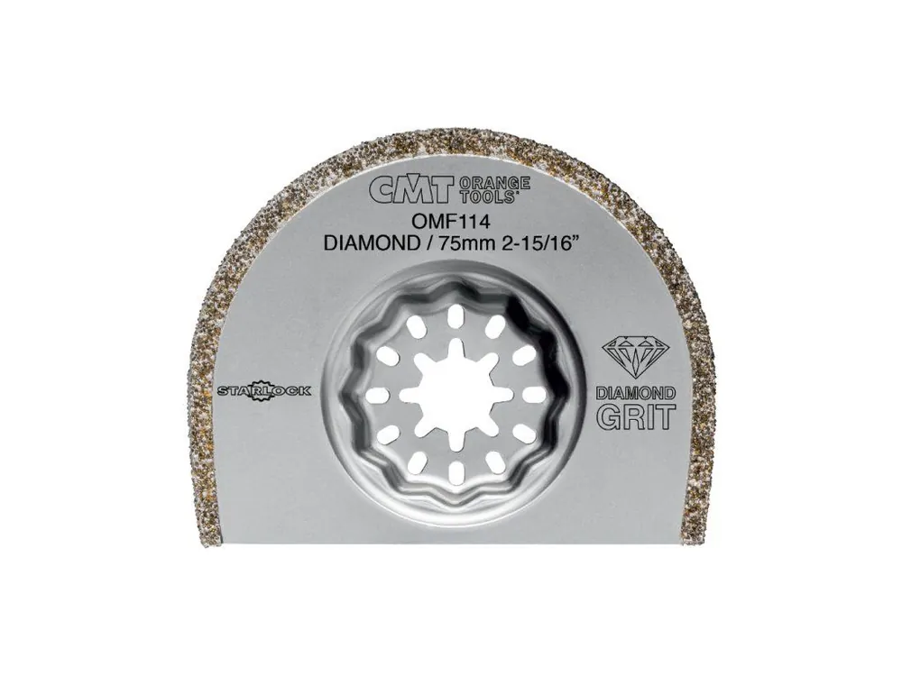CMT Starlock Diamantový pilový list s extra životností na cihlu a beton - 75 mm, sada 5ks Sezónní Sleva