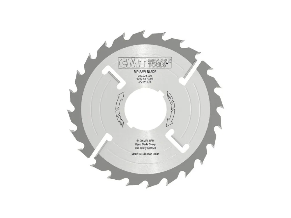 CMT Industrial Rozmítací kotouč s vyklizovacím zubem, tenký - D200x2,5 d40 Z21+3 MEC HW Must-Have