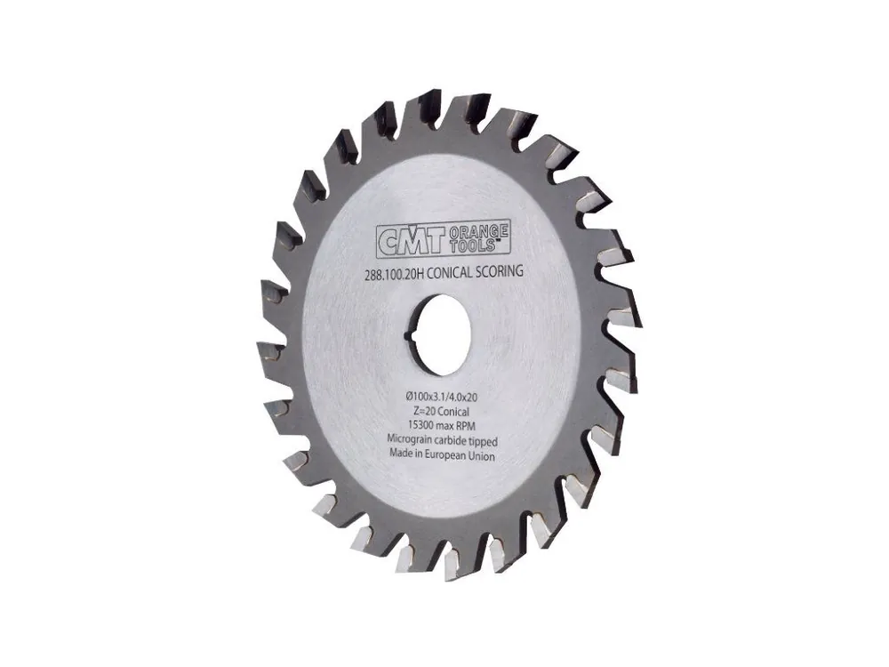 CMT Předřezový kotouč kónický pro CNC stroje - D200x4,3-5,5 d45 Z36 HW Cenový Hit