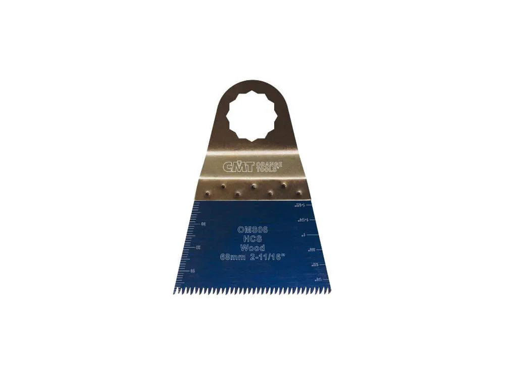 CMT Ponorný pilový list s japonským zubem HCS, na dřevo - 68mm, sada 5 ks, pro Fein, Festool Levný