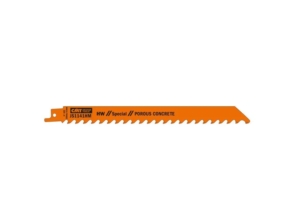 CMT Pilový plátek do pily ocasky HW Special Porous-Concrete 1141HM - L225, I205, TPI3 (bal 2ks) Rychlé Dodání