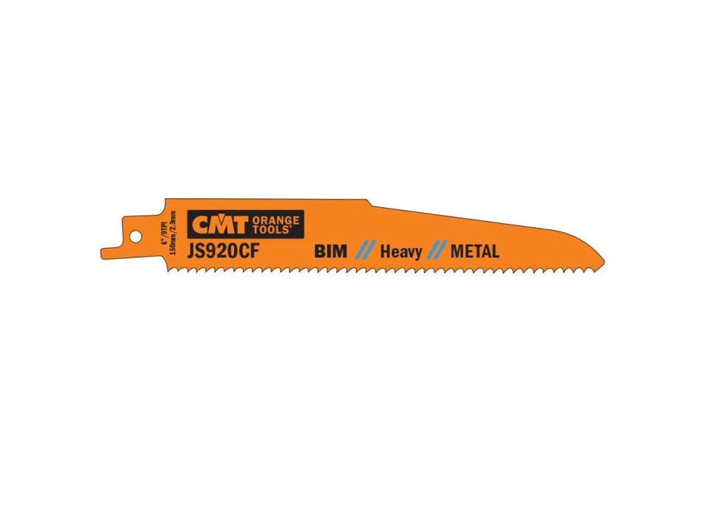 CMT Pilový plátek do pily ocasky BIM Heavy Metal 920 CF - L150, I130, TPI9 (bal 5ks) Přímo Od Výrobce