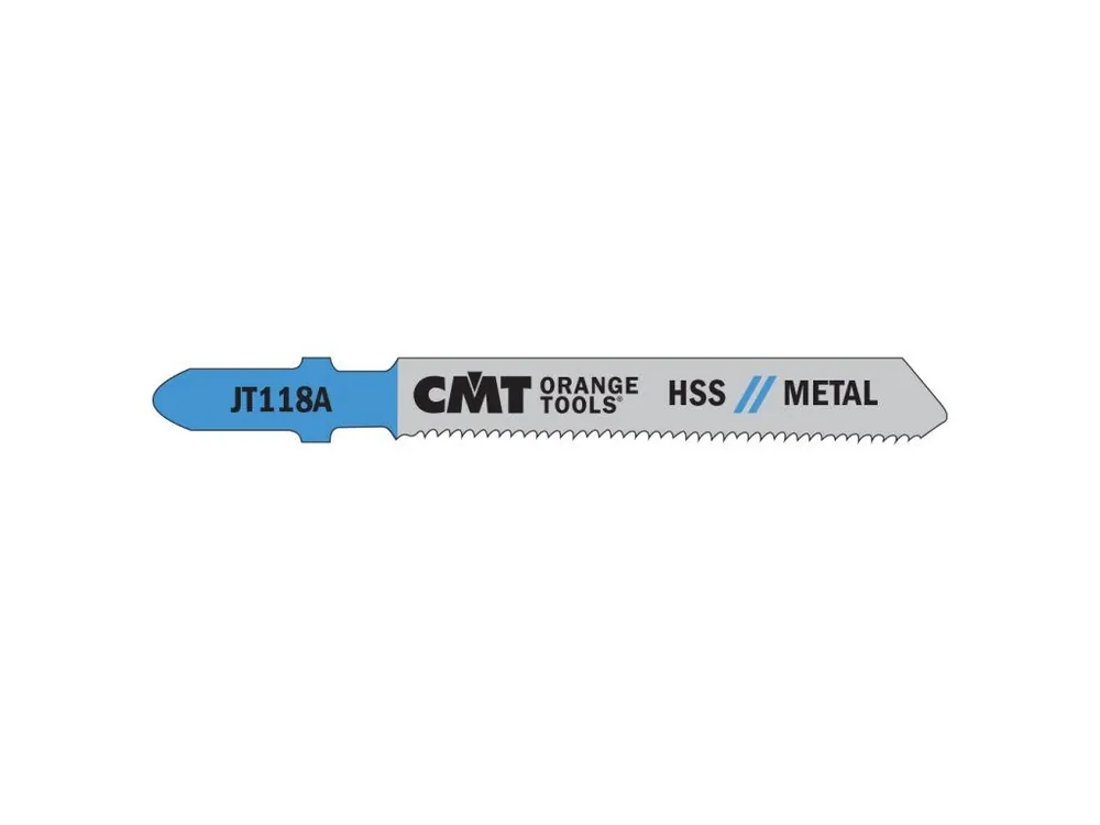 Ověřený CMT Pilový plátek do kmitací pily HSS Metal 118 A - L76 I50 TS1,2 (bal 5ks)