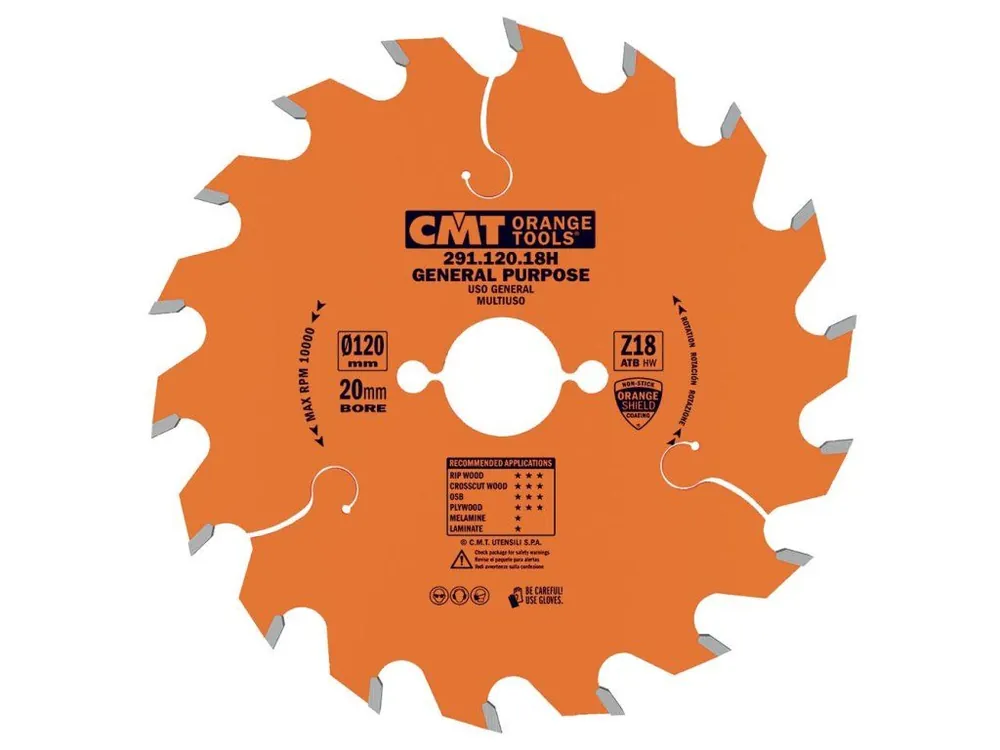 Omezená Nabídka CMT Orange Pilový kotouč pro elektronářadí univerzální - D184x2,6 d16 Z24 HW