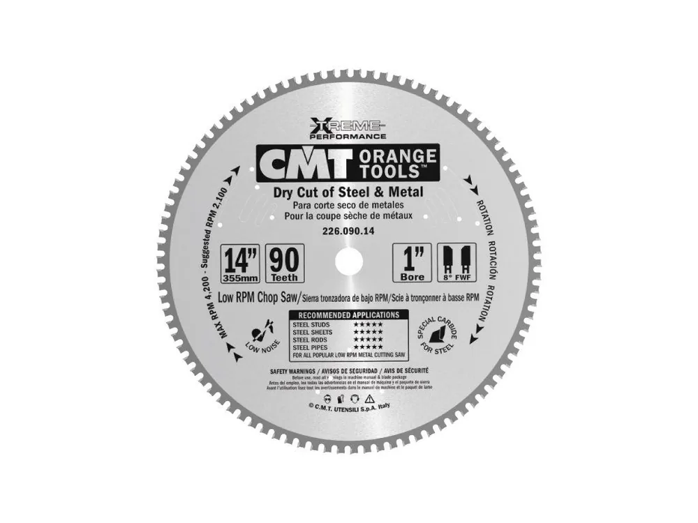 Sleva CMT Industrial Pilový kotouč na železo - D184x2,0 d15,8 Z48 HW
