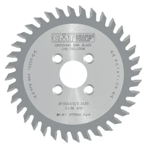 Akční Cena CMT Drážkovací kotouč pro CNC - D150x6 d30 Z36 HW