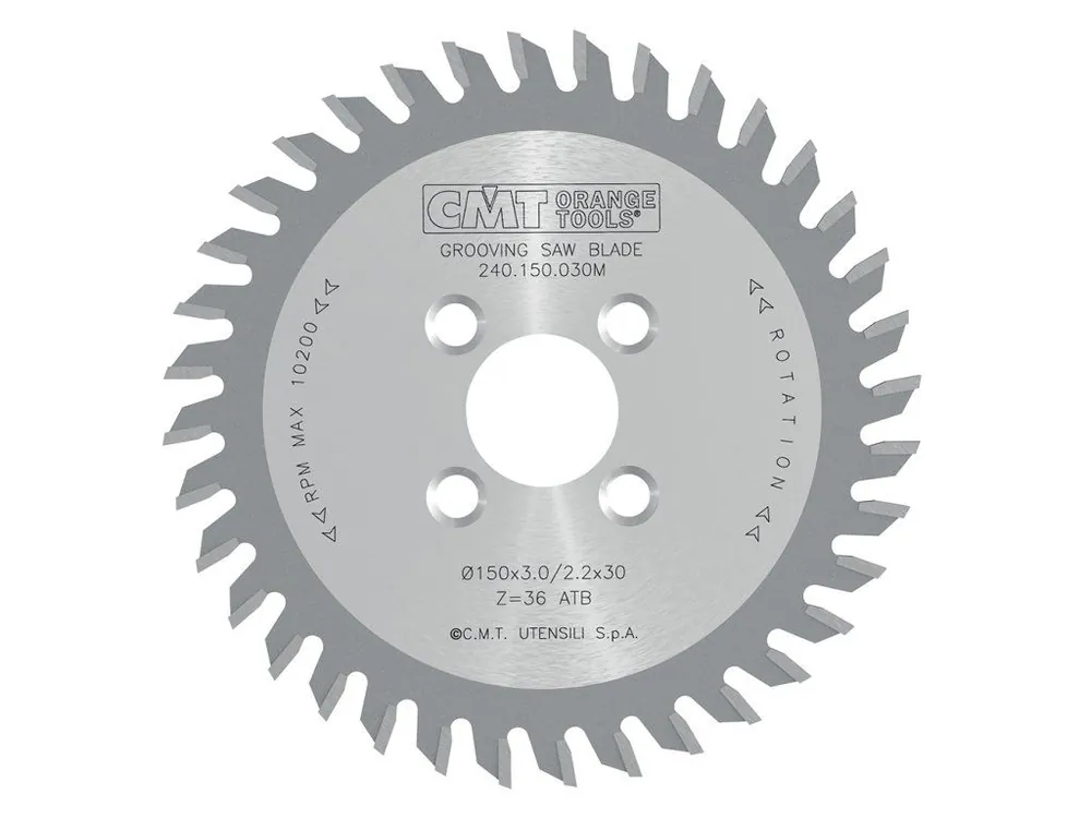 Akční Cena CMT Drážkovací kotouč pro CNC - D150x6 d30 Z36 HW