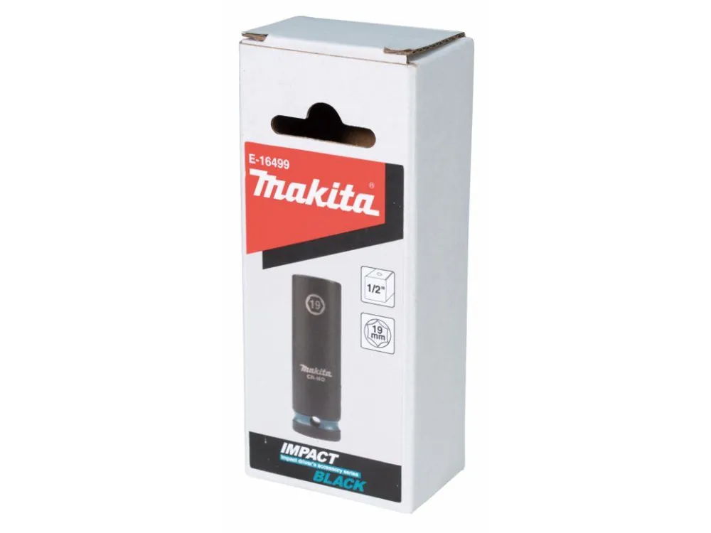 Makita E-16499 klíč nástrčný prodloužený 1/2", čtyřhran, IMPACT BLACK, 19mm Top Prodej