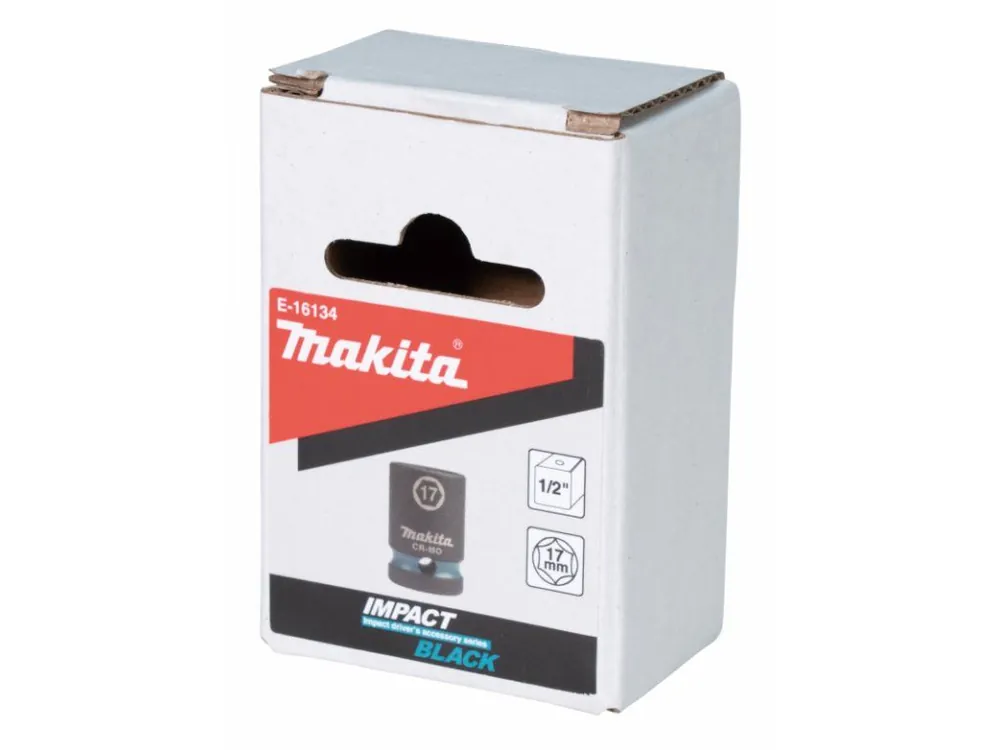 Makita E-16134 klíč nástrčný 1/2", čtyřhran, IMPACT BLACK, 17mm = old B-40141 Koupit Online