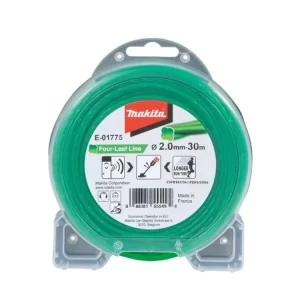 Akce MAKITA E-01775 Struna nylonová speciální pro aku stroje 2,0mm, zelená, 30m