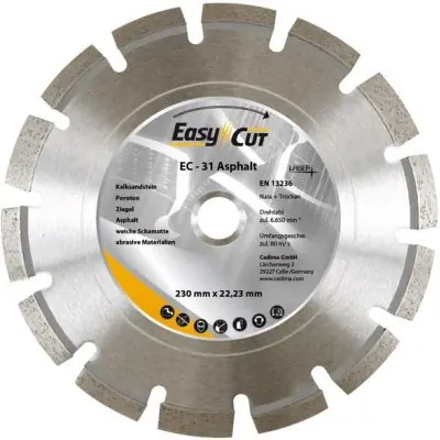 Značkový Dělicí kotouč Diamant EC-31 125x2,1x10x22,23mm CEDIMA 10000811