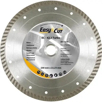 Ověřený Diamantový dělicí kotouč EC-42.1 115x2,2x10x22,23 mm CEDIMA 9-1520
