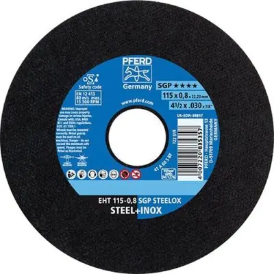 Dělicí kotouč X-Slim A60SSGP-INOX 115x0,8mm PFERD EHT115-0,8A60S SGP-INOX Oblíbený