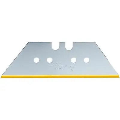 Značkový Lichoběžníková čepel TiN 61 x18,7x0,65 mm, balení 10 ks LUTZ BLADES 480570